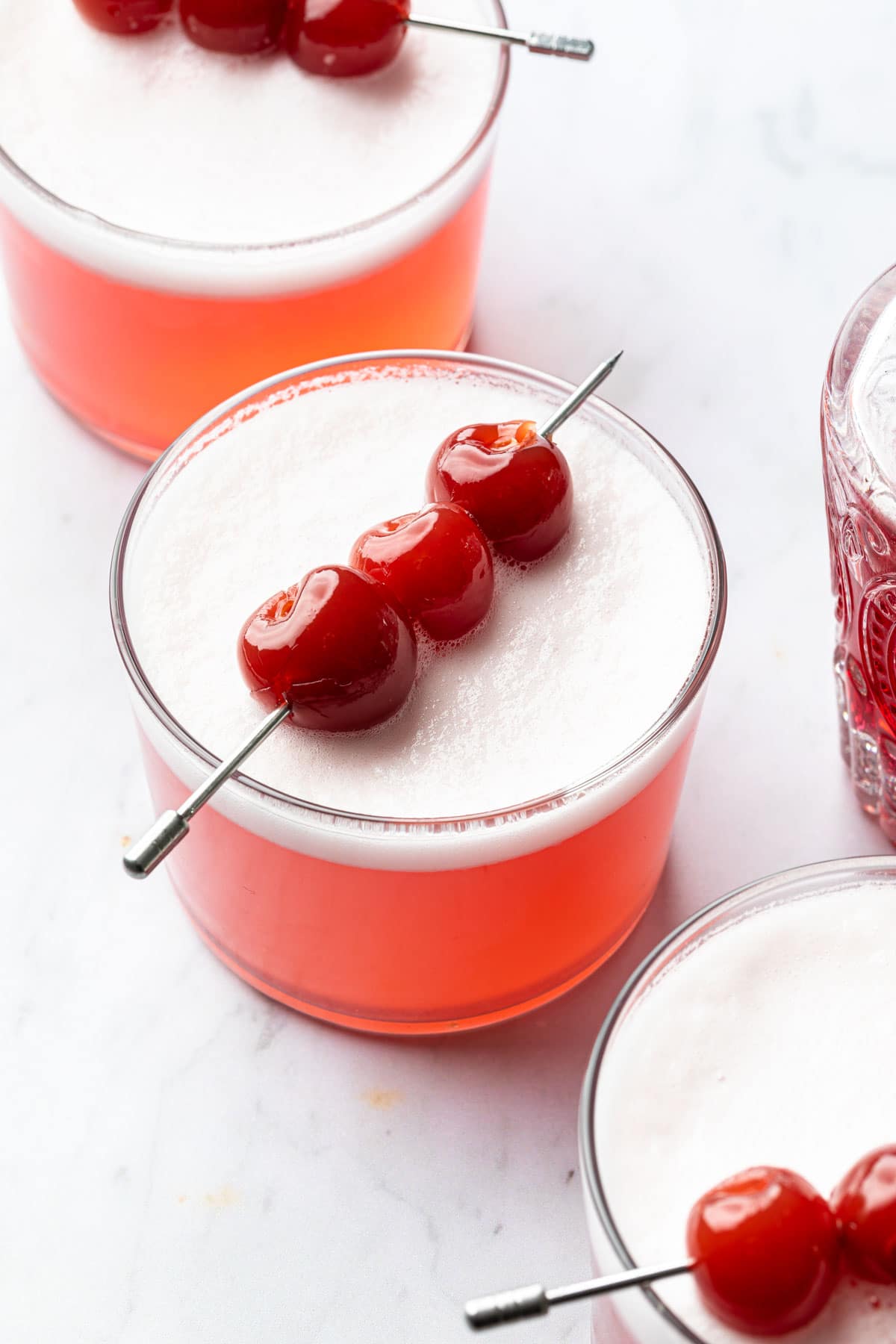 Cherry Vodka Sour - Simply Whisked