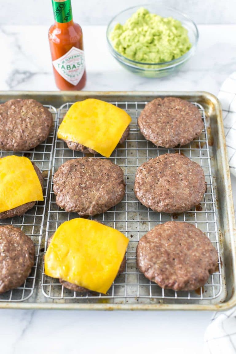 Easy, Oven Baked Hamburgers - Simply Whisked
